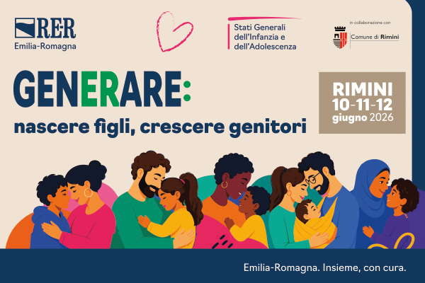 Vai al sito dell'evento "Generare: nascere figli, crescere genitori" in programma a Rimini dal 10 al 12 giugno