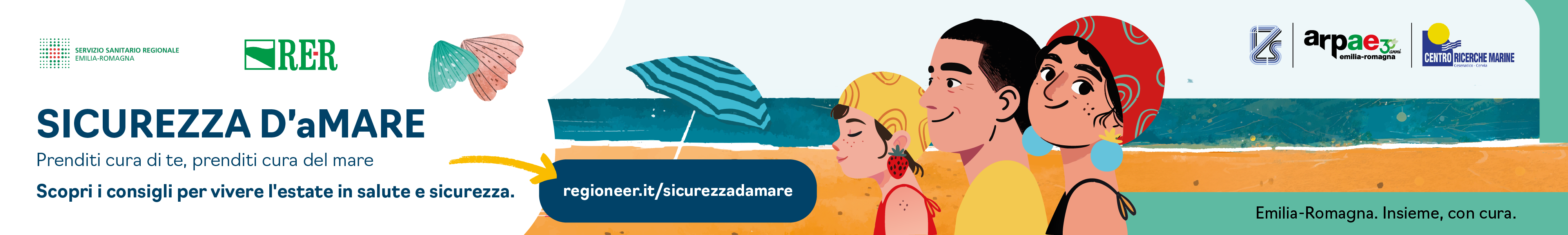 Consulta la sezione dedicata alla campagna di comunicazione per scoprire i consigli per vivere l'estate in salute e sicurezza