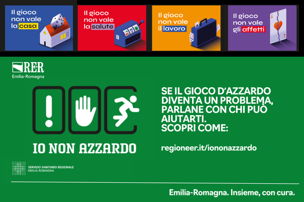 Consulta la sezione dedicata alla campagna regionale contro il gioco d'azzardo